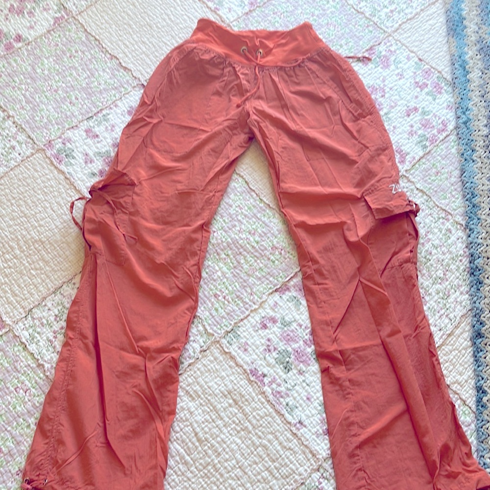 90s Y2K baggy drawstring athletic / cargo pants
